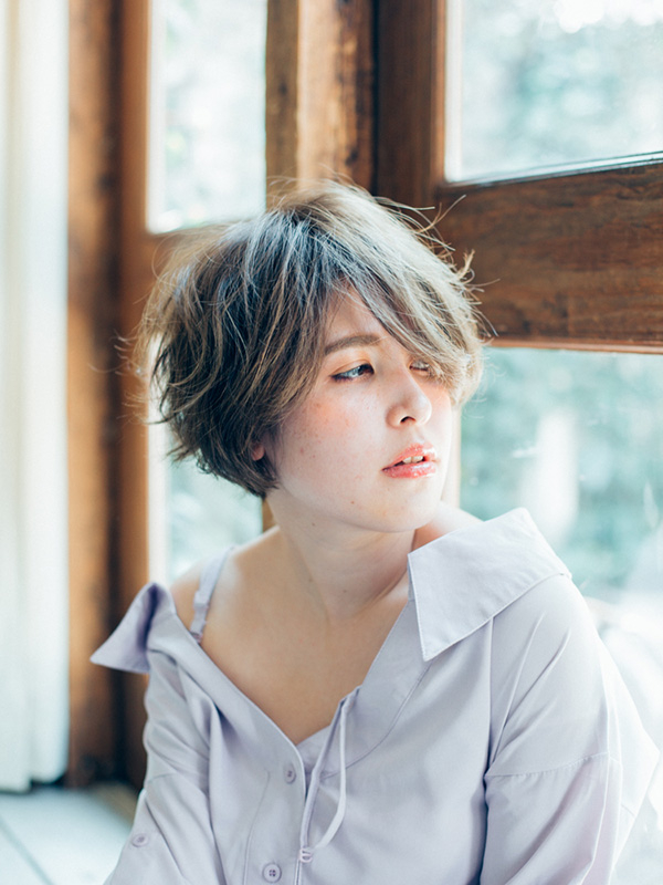 ホワイト イセザキのヘアスタイル「マニッシュショート」の拡大画像